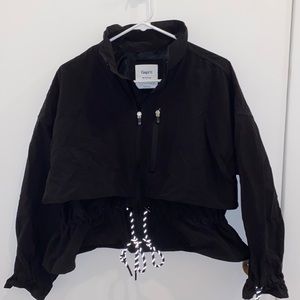 GapFit Water Repellent Windbreaker with Reflective Drawstrings